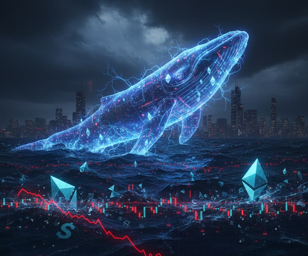 When the Whale Wails: Ethereum’s Shaky Slide Below $4K