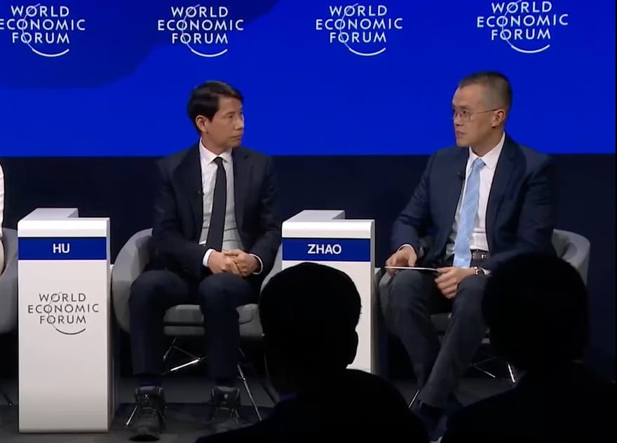 Binance CZ at Davos: A Dozen Governments Looking to Put State Assets on Blockchain